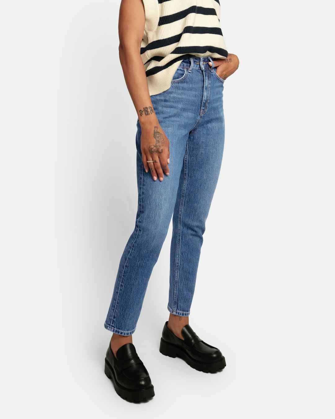 ‘90s Relaxed fit jeans in indigo mid